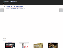 Tablet Screenshot of deimelfilm.com
